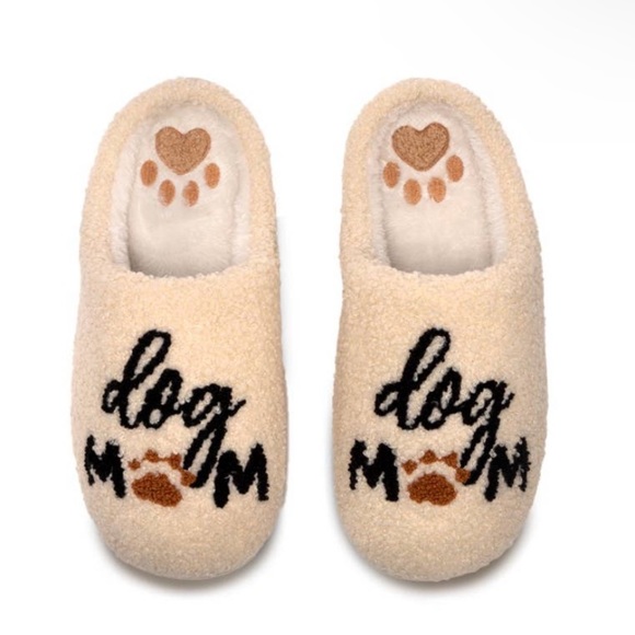 Shoes - Dog Mom Slippers!
